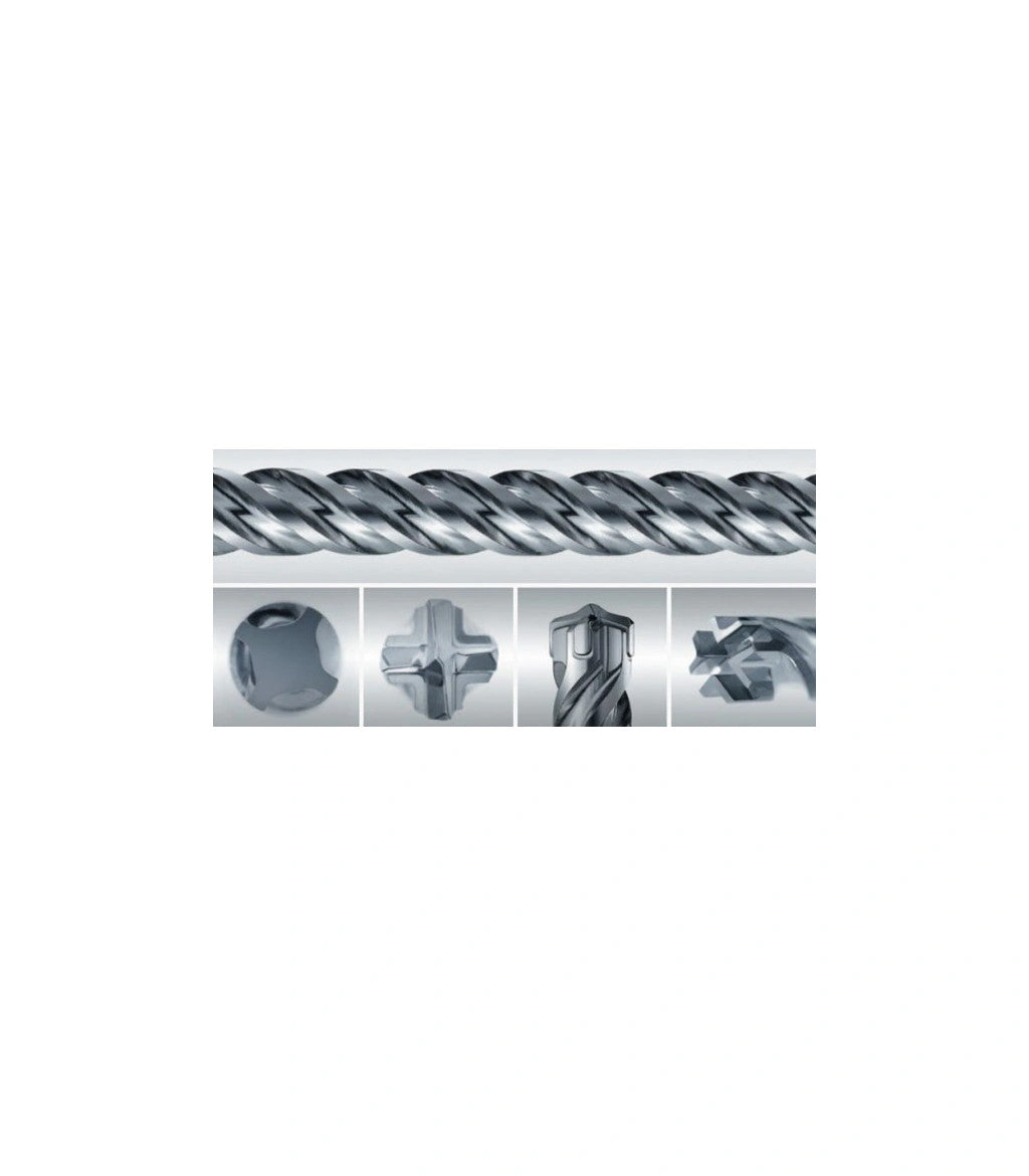 Unleash the Beast 12mm x 160mm SDS Drill Bit: Conquer Concrete with 4 Cutters!